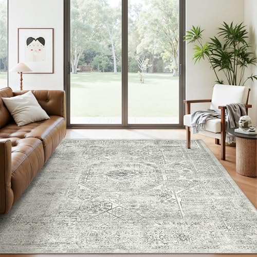 Washable Non-Slip Ultra-Thin 6x9 Area Rug