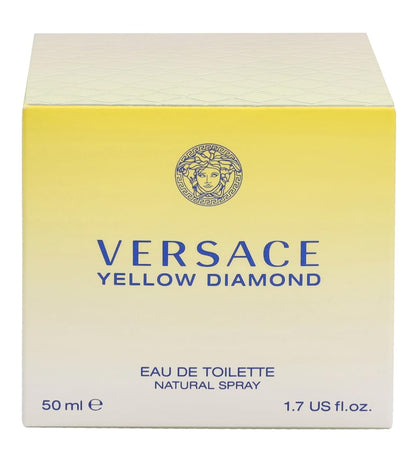 Versace Yellow Diamond Eau De Toilette Spray for Women, 1.7 Fl Oz