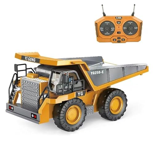 Remote Control 1/20 Scale 9-Channel Dump Truck Toy