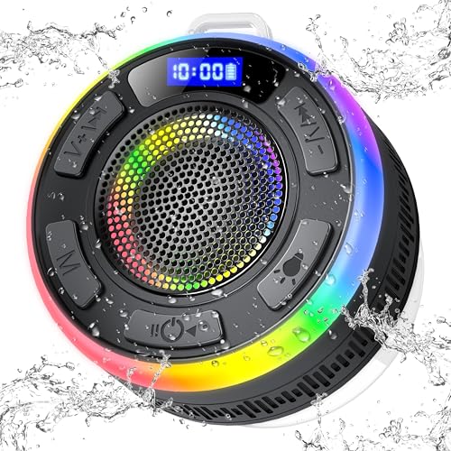 Waterproof Bluetooth Shower Speaker with Suction Cup