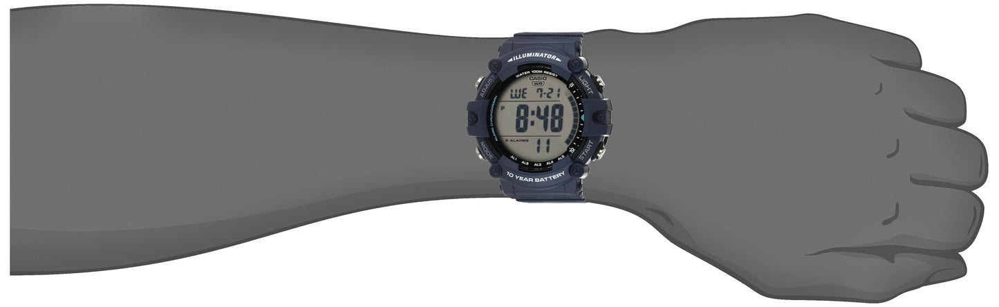 Casio 10-Year Battery Digital Stopwatch with Alarms