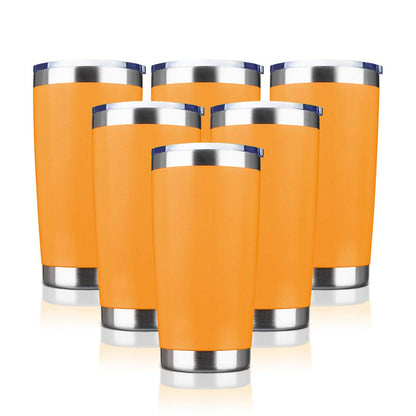 6 Pack Stainless Steel Insulated Travel Tumblers