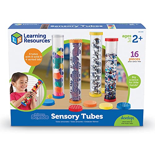 4 Pack Learning Resources Sensory Science Tubes for Kids