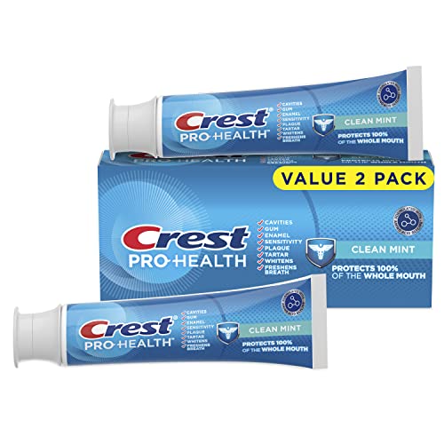 Crest Pro-Health Clean Mint Toothpaste (4.3oz) Twin Pack