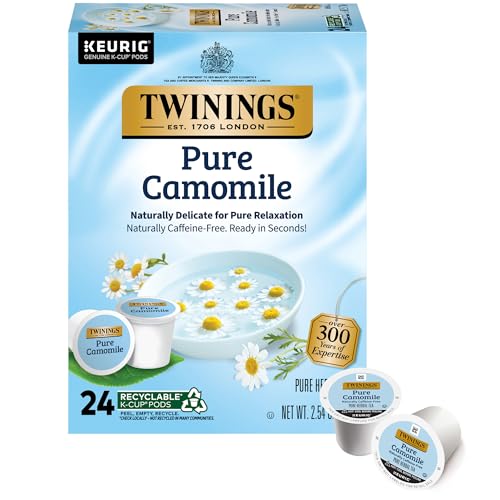 24 Count Twinings Pure Camomile Herbal Tea Pods