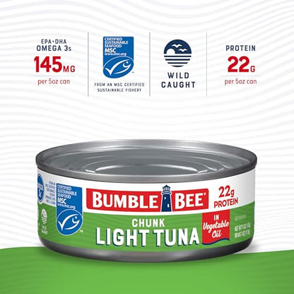Bumble Bee Chunk Light Tuna in Oil, 5 oz
