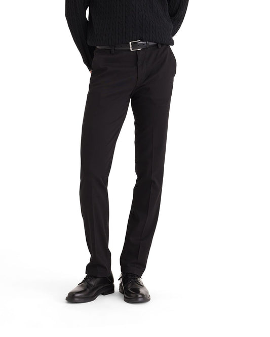 Dockers Slim Fit Khaki Pants, Black, 28W x 30L