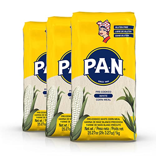 3 Pack P.A.N. Pre-Cooked Corn Meal Flour