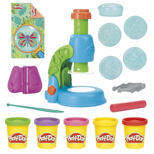 Play-Doh Light & Look Kids Microscope Toy Set