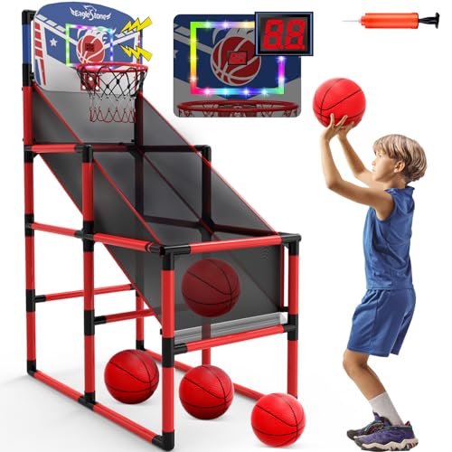 63" Kids Arcade Basketball Hoop Indoor Outdoor Game