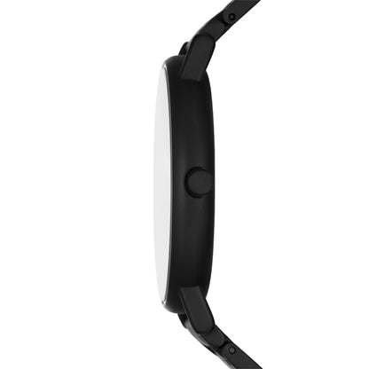 Skagen Men's Black Stainless Steel Bracelet Watch