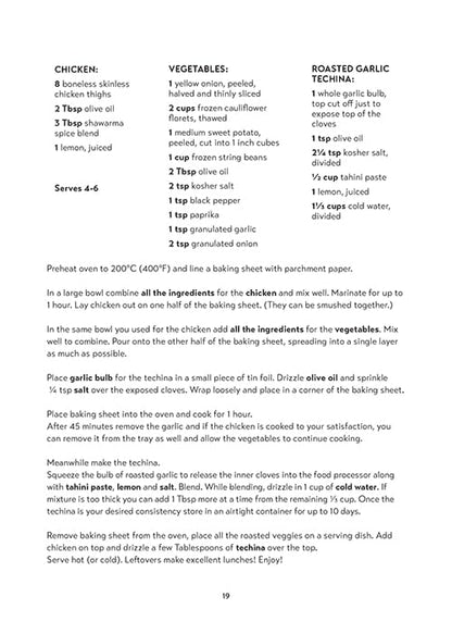 Micro Kosher Cookbook: 17+ Chicken Recipes