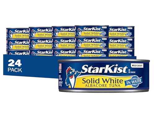 24 Pack StarKist Solid White Albacore Tuna in Water