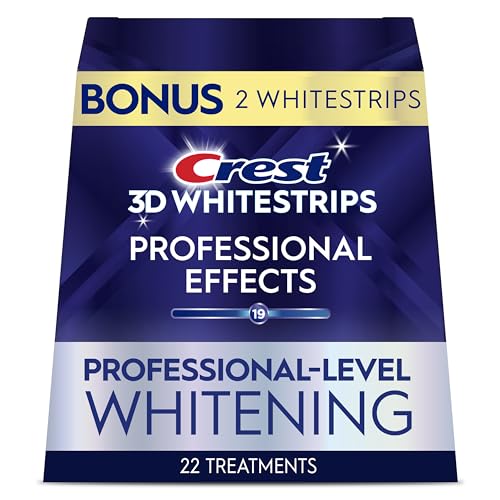 22 Count Crest 3D Whitestrips Teeth Whitening Kit