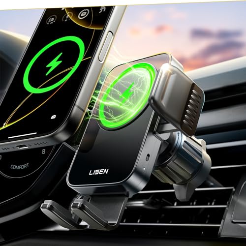 Wireless 15W Fast Charging Car Phone Mount