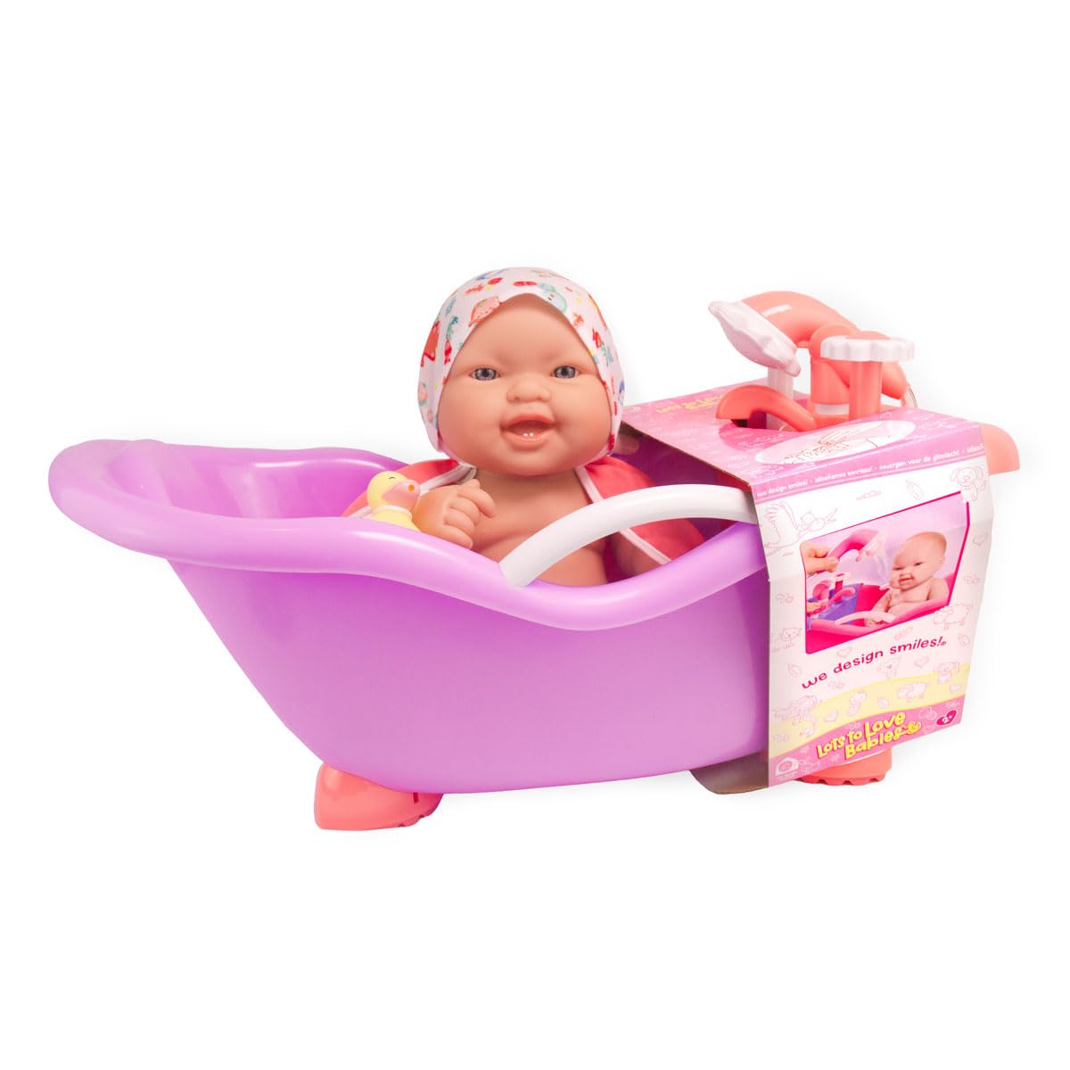 JC Toys 14" Bath Doll Gift Set for Kids