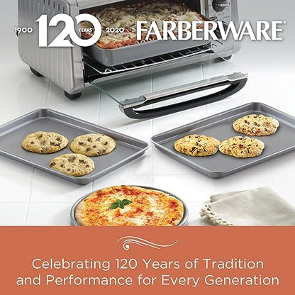Farberware Nonstick Toaster Oven Pan Set, 4-Piece