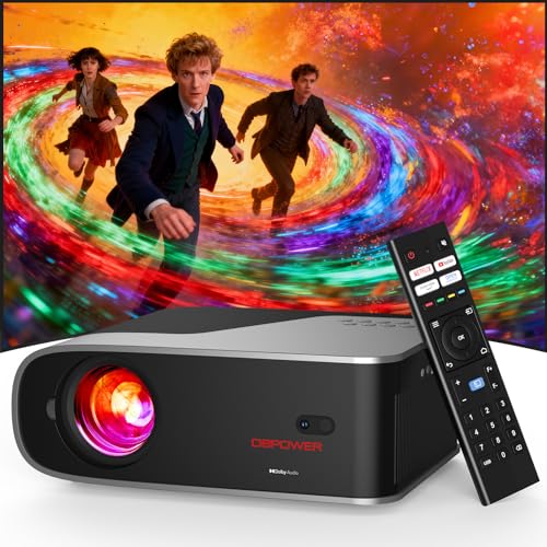 1080p Smart WiFi Bluetooth Home Theater Projector