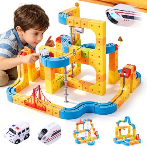 159 Piece Flexible Electric Train Race Track Set
