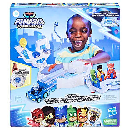 PJ Masks Power Heroes Playset with Car and Figure