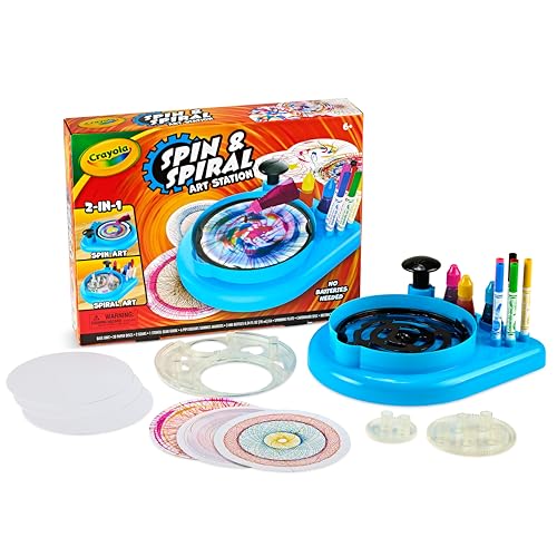 Crayola Spin and Spiral Art Station for Kids