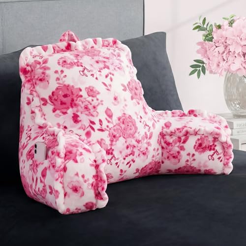 Juicy Couture Plush Bed Rest Backrest Pillow