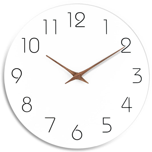 8 Inch Silent Wall Clock by Mosewa