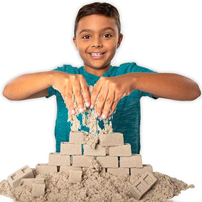 Kinetic Sand, Dig & Demolish Playset with 1lb and Toy Truck, Play Sand Sensory Toys for Kids Ages 3 and up