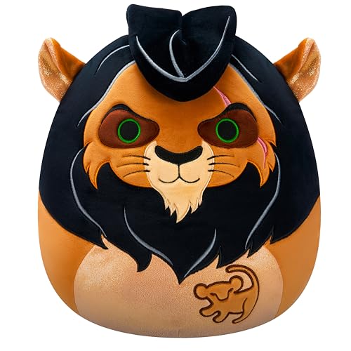 Squishmallows Disney 14-Inch Scar Plush Toy