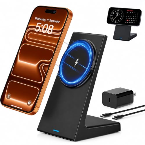 Magnetic Wireless Charger for iPhone 12–17