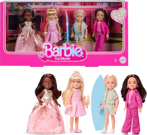 Barbie Chelsea Movie Dolls 4 Pack Gift Set