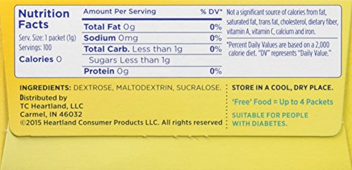 SPLENDA No-Calorie Sweetener Packets, 120 Count