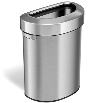 iTouchless 18 Gallon Stainless Steel Trash Can