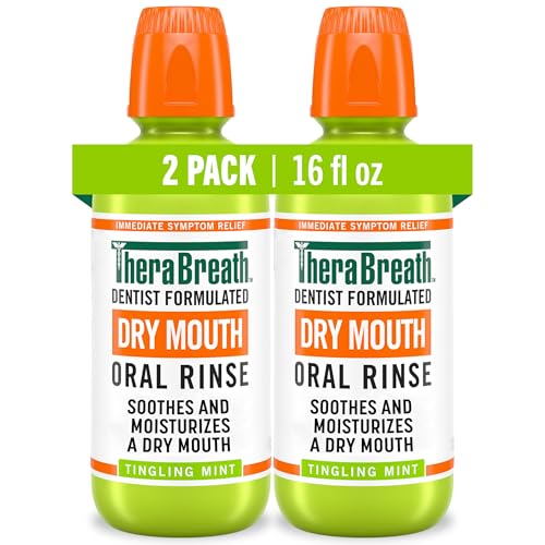 2 Pack TheraBreath Dry Mouth Oral Rinse