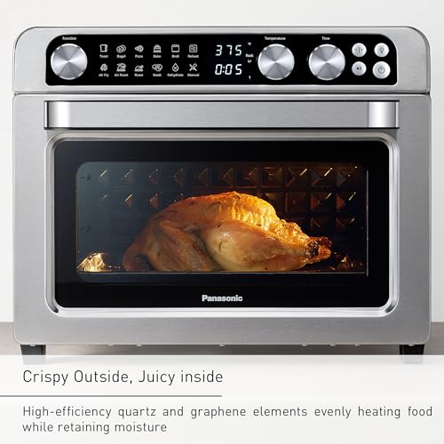 Panasonic Air Fryer Toaster Oven with 11 Functions