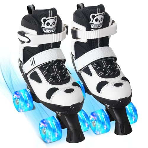 Adjustable Kids Roller Skates with Light Up Wheels