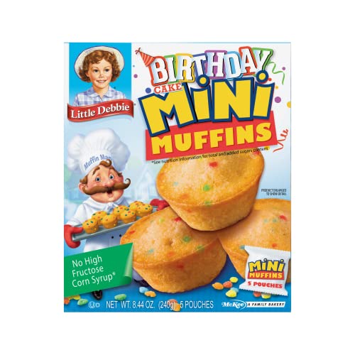 Little Debbie Birthday Cake Mini Muffins 8 Boxes