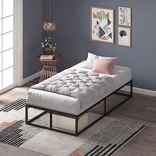 Zinus Twin Metal Platform Bed Frame with Slats