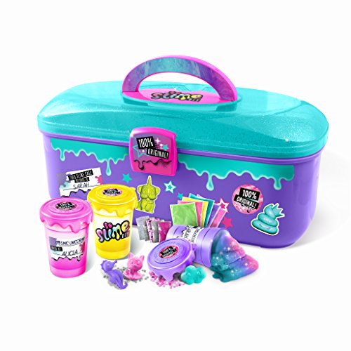 6 Pack DIY Slime Shaker Storage Case Kit