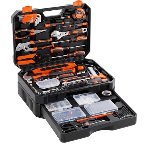330 Piece Homeowner Hand Tool Set with Toolbox