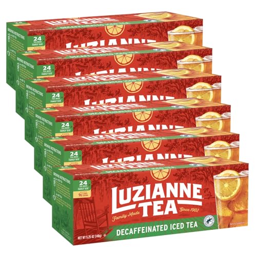 24 Count Decaffeinated Iced Tea Bags, 6 Pack