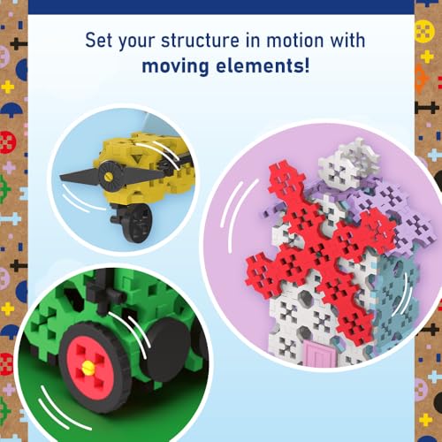 94-Piece Connect Construction Bricks 2-in-1 Set