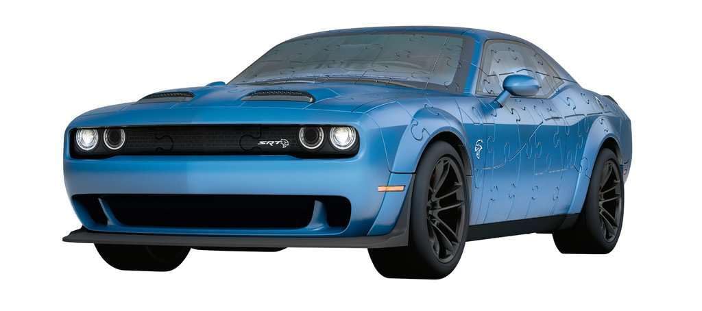 Ravensburger Dodge Challenger SRT® Hellcat Redeye Widebody 108 Piece 3D Jigsaw Puzzle for Kids and Adult - 11283 - Easy Click Technology Means Pieces Fit Together Perfectly