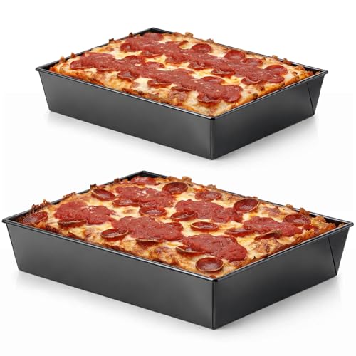2 Pack Nonstick Square Baking Pans Set