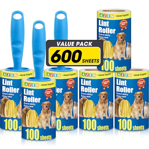 600 Sheets Extra Sticky Lint Roller for Pet Hair