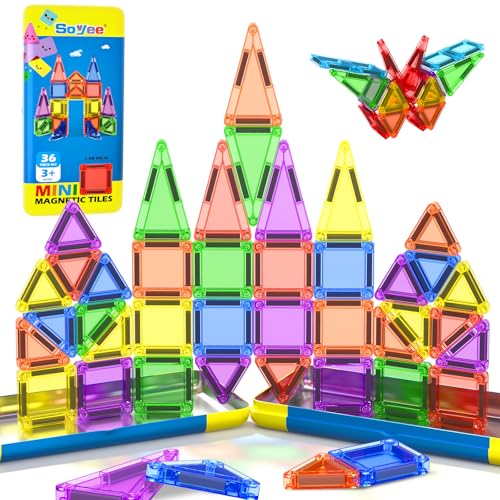 Magnetic Tiles Travel STEM Building Toy Set