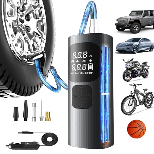 16000mAh Portable Tire Inflator Air Compressor 150PSI