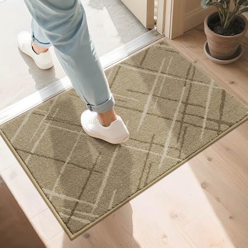 Low Profile Non-Slip Absorbent Front Door Mat