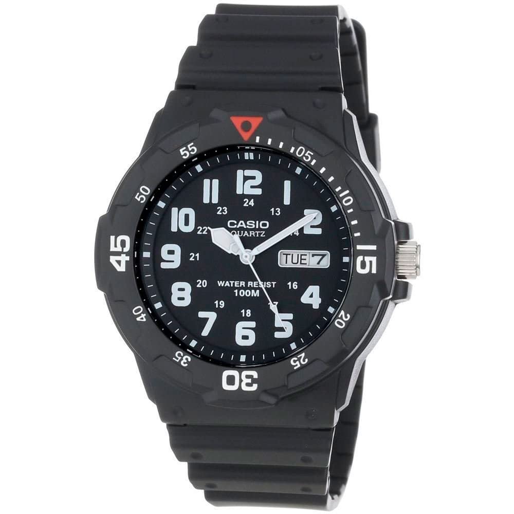 Casio Men's Quartz Dive Watch with Day-Date