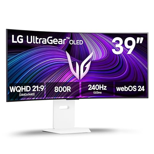 LG 39-Inch OLED Curved Gaming Monitor 240Hz WQHD